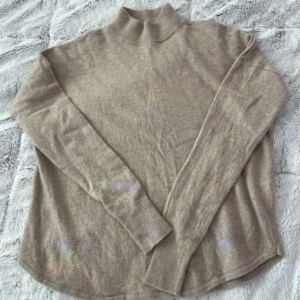 madewell mock turtleneck sweater
